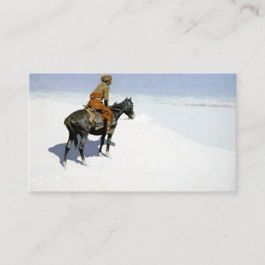 Carte De Visite Frederic Remington (Devant)