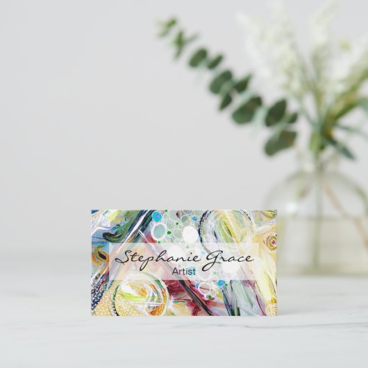 Carte De Visite Free Flow (Debout devant)