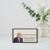 Carte De Visite Freelance Trump (Debout devant)