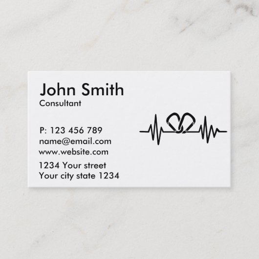 Carte De Visite Fréquence de Escalade (Devant)