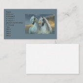 Carte De Visite Frères arabes (Devant / Derrière)