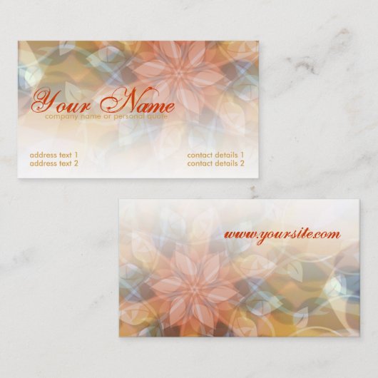 Carte de visite Freshsoul (Devant / Derrière)