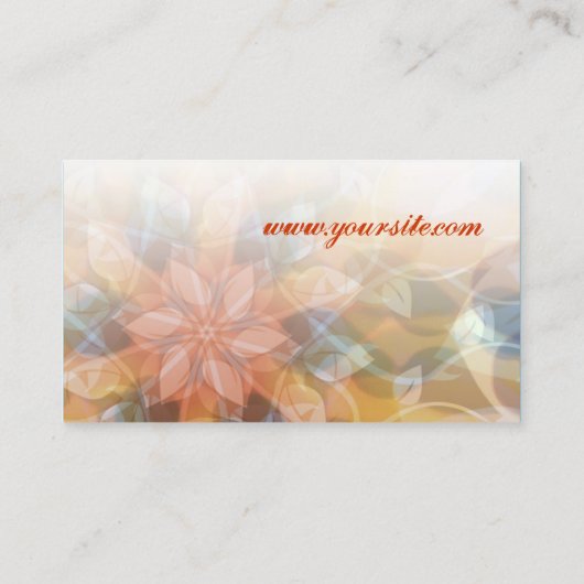 Carte de visite Freshsoul (Dos)