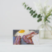 Carte De Visite Fried eggs (Debout devant)