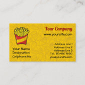 Carte De Visite Fries françaises (Devant)