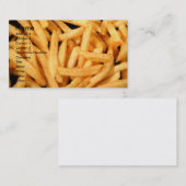 Carte De Visite Fries françaises (Devant / Derrière)