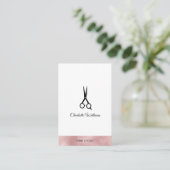 Carte De Visite Friseur Visitenkarte moderne (Debout devant)