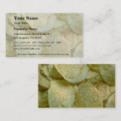 Carte De Visite Frites de pommes de terre croustillantes (Devant / Derrière)