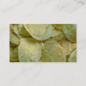 Carte De Visite Frites de pommes de terre croustillantes (Dos)