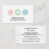 Carte De Visite Fritures de Pâte à Biscuit Douceurs Sucrées (Devant / Derrière)