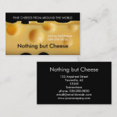 Carte De Visite fromage (Devant / Derrière)