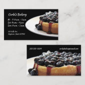 Carte De Visite Fromage aux myrtilles (Devant / Derrière)