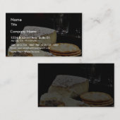 Carte De Visite Fromage et biscuits de brie (Devant / Derrière)