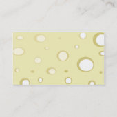 Carte De Visite Fromage suisse - affaires (Dos)