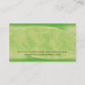 Carte De Visite frondes en vol ~ bc (Dos)