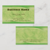 Carte De Visite frondes en vol ~ bc (Devant / Derrière)