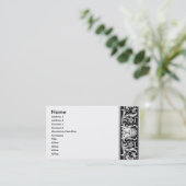 Carte de visite frontalier (Debout devant)