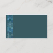 Carte De Visite Frontière de Pebbled (Dos)