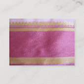 Carte De Visite Frontière de Sari (Dos)