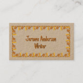 Carte de visite - Frontière des Feuilles d'or (Devant)