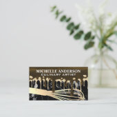 Carte De Visite Frosting Drip Syrup | Whisk | Baking (Debout devant)