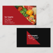Carte De Visite Fruit frais et légumes (Devant / Derrière)