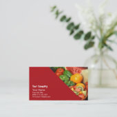 Carte De Visite Fruit frais et légumes (Debout devant)