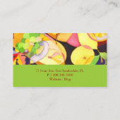 Carte De Visite Fruits colorés Restauration Deli (Dos)