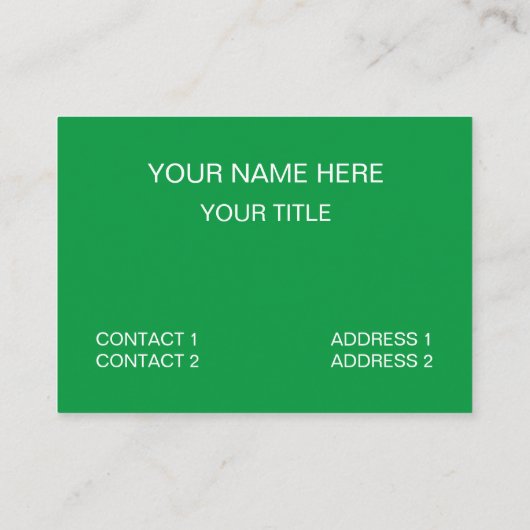 Carte De Visite Fruits de chaux (Dos)