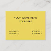 Carte De Visite Fruits De Citrons Regardant Les Citrons Jaunes Plu (Dos)