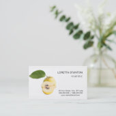 Carte De Visite Fruits de coing (Debout devant)