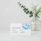 Carte De Visite Fruits de mer (Debout devant)