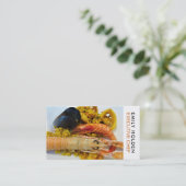 Carte De Visite Fruits de mer, Chef, Cuisine (Debout devant)