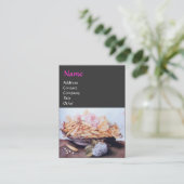 CARTE DE VISITE FRUITS DE SAISON 6 - HARICOTS ET ROSE (Debout devant)