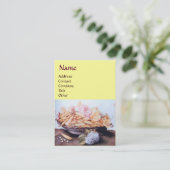 CARTE DE VISITE FRUITS DE SAISON 6 - HARICOTS ET ROSE (Debout devant)
