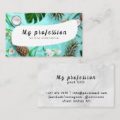 Carte de visite Fruits d'été (Devant / Derrière)