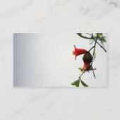 Carte De Visite Fruits d'incidence/carte de profil (Dos)