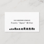 Carte De Visite Fueled by Passion, Driven by Style: Premium Custom (Devant)
