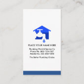 Carte De Visite Fuite de bulle Flacon (Dos)