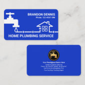 Carte De Visite Fuite de Faucet Home Pipeline Pluming (Devant / Derrière)