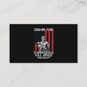 Carte De Visite Full Speed Ahead