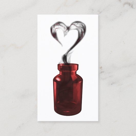 Carte De Visite fumée de potion d'amour (Devant)