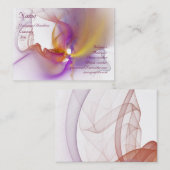 Carte De Visite Fumée légère (Devant / Derrière)