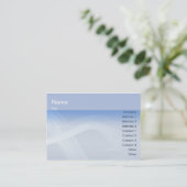 Carte De Visite Fumée - potelée (Debout devant)