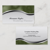 Carte de visite fumeux de wedding planner (Devant / Derrière)