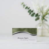 Carte de visite fumeux de wedding planner (Debout devant)