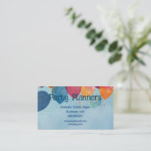 Carte de visite Fun Balloon Party ou Event Planner (Debout devant)