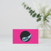 Carte De Visite Fun Business Card template (Debout devant)