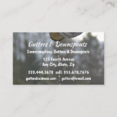Carte De Visite Fun Gutters, Downspouts Eavestroughing (Devant)