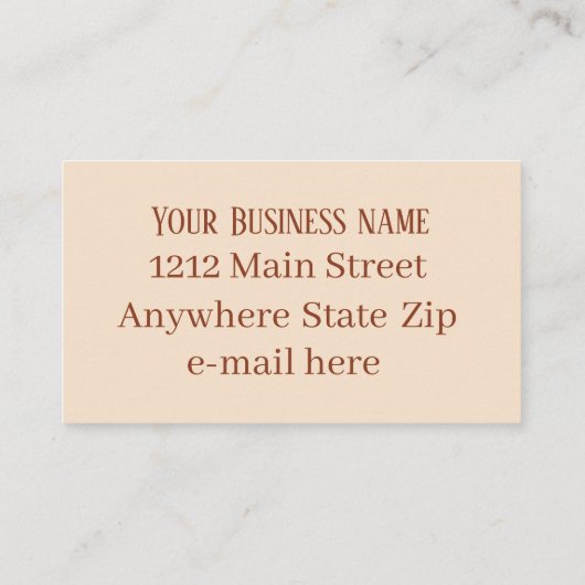 Carte De Visite Fun Mexican food ajouter (Dos)